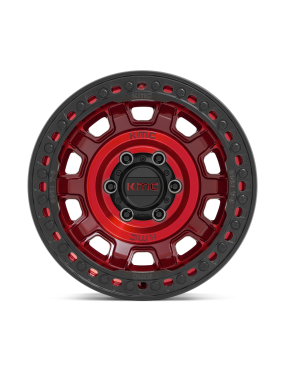 Felga aluminiowa KM236 TANK BEADLOCK Candy Red KMC - ujęcie 3