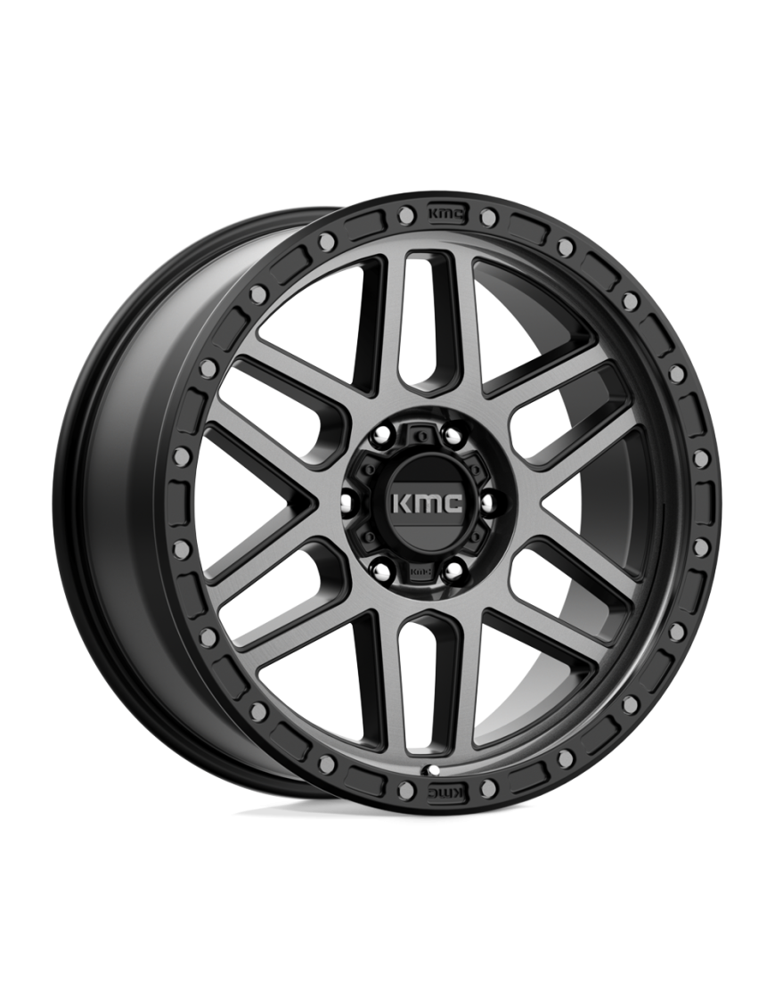 Felga aluminiowa KM544 MESA Satin Black W/ Gray Tint KMC