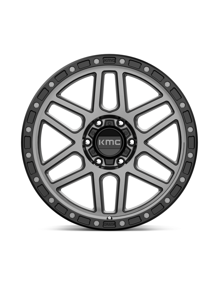 Felga aluminiowa KM544 MESA Satin Black W/ Gray Tint KMC - ujęcie 3
