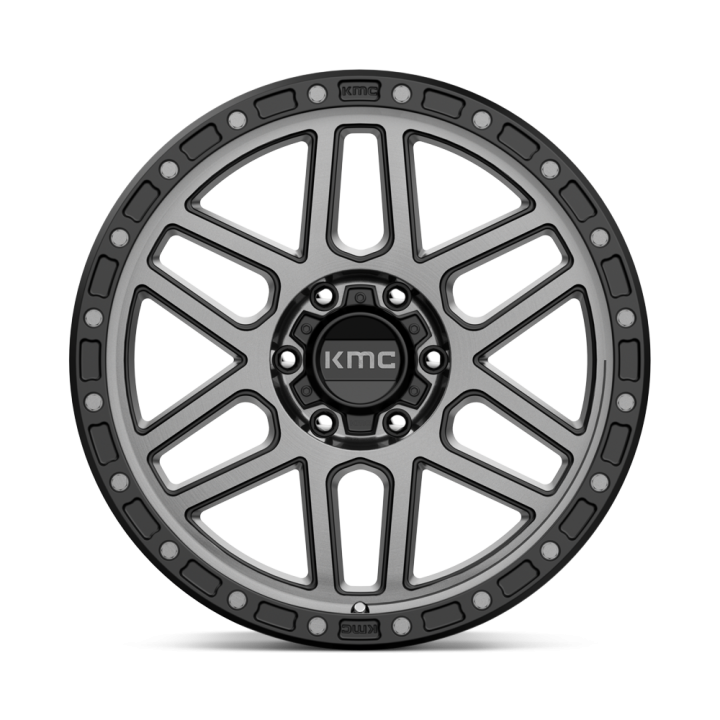 Felga aluminiowa KM544 MESA Satin Black W/ Gray Tint KMC - ujęcie 3
