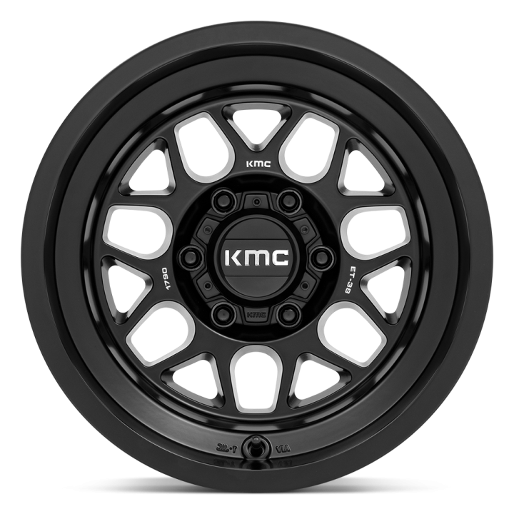 Felga aluminiowa KM725 TERRA Satin Black KMC - ujęcie 3