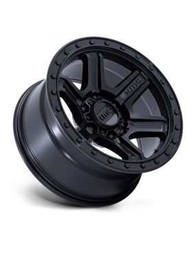 Felga aluminiowa KM551 OUTRUN Matte Black W/ Gloss Black Lip KMC - ujęcie 3