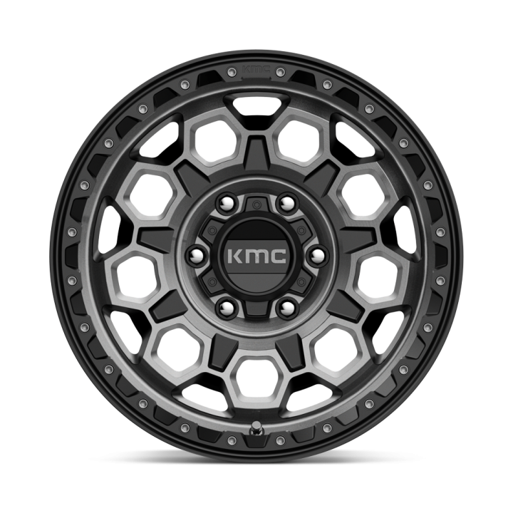 Felga aluminiowa KM545 TREK Satin Black W/ Gray Tint KMC - ujęcie 2