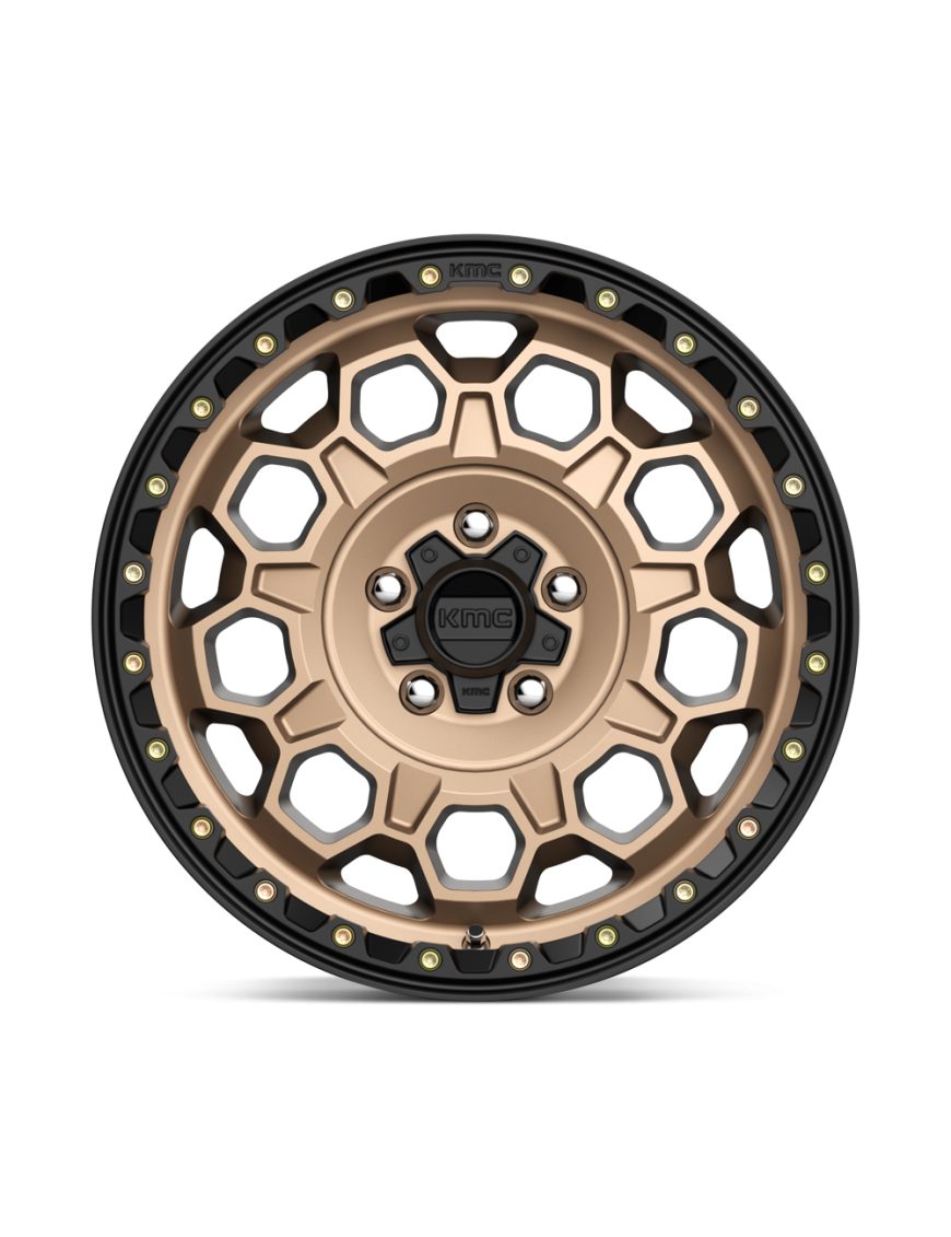 Felga aluminiowa KM545 TREK Matte Bronze W/ Black Lip KMC