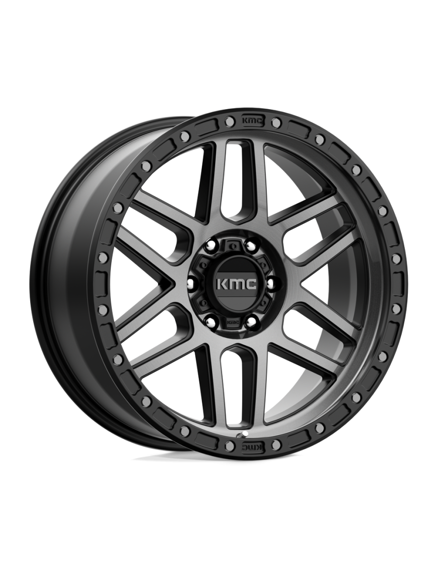 Felga aluminiowa KM544 MESA Satin Black W/ Gray Tint KMC