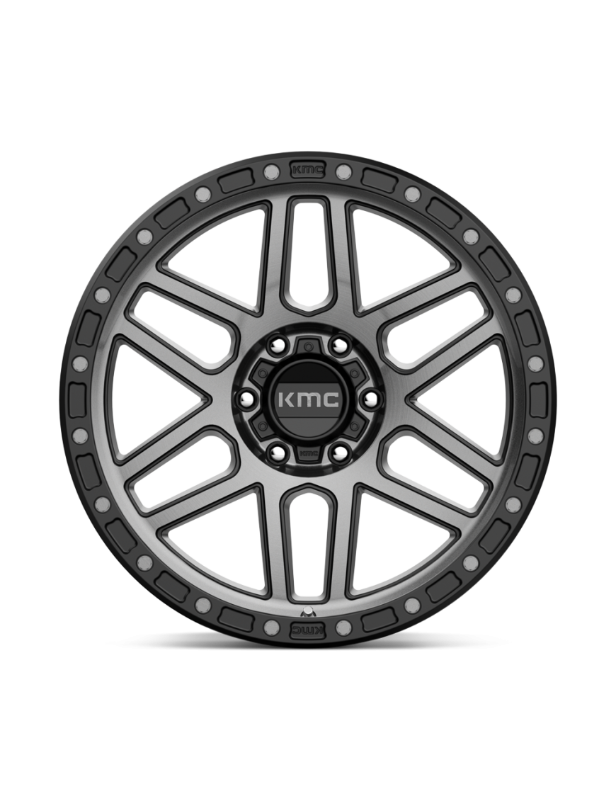 Felga aluminiowa KM544 MESA Satin Black W/ Gray Tint KMC - ujęcie 3