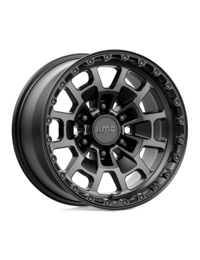 Felga aluminiowa KM718 SUMMIT Satin Black W/ Gray Tint KMC