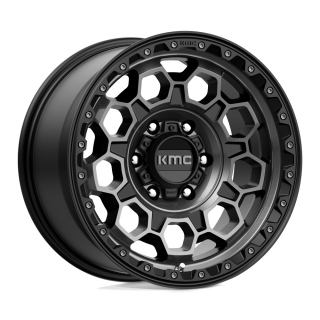 Felga aluminiowa KM545 TREK Satin Black W/ Gray Tint KMC