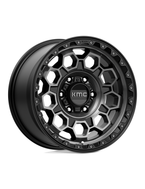 Felga aluminiowa KM545 TREK Satin Black W/ Gray Tint KMC