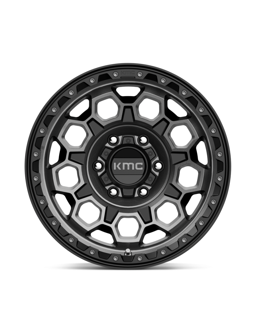 Felga aluminiowa KM545 TREK Satin Black W/ Gray Tint KMC - ujęcie 3