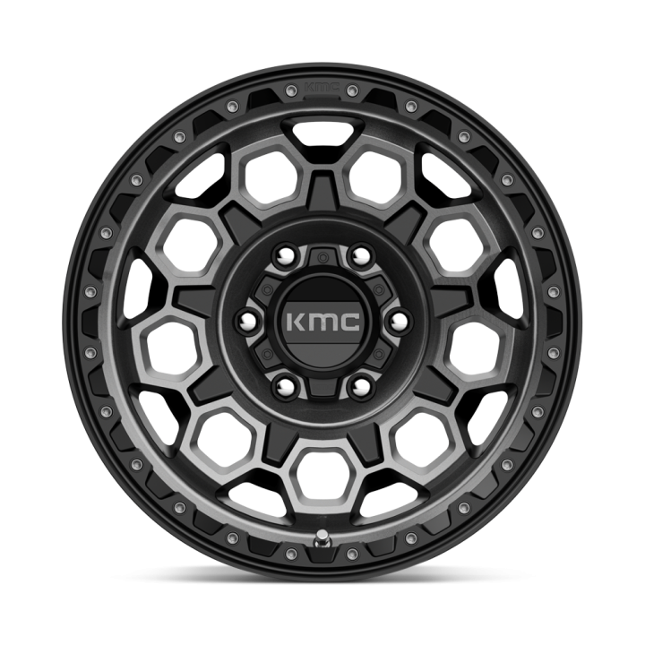 Felga aluminiowa KM545 TREK Satin Black W/ Gray Tint KMC - ujęcie 3