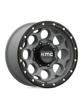 Felga aluminiowa KM541 DIRTY HARRY Satin Gray W/ Black Lip KMC