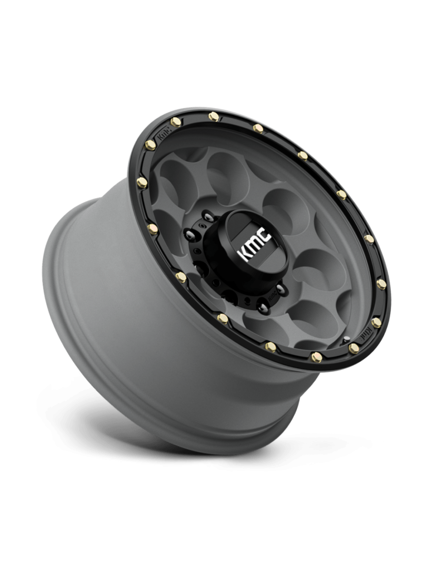 Felga aluminiowa KM541 DIRTY HARRY Satin Gray W/ Black Lip KMC - ujęcie 2