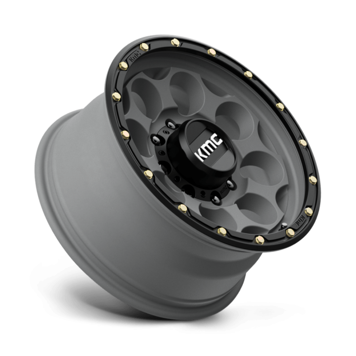 Felga aluminiowa KM541 DIRTY HARRY Satin Gray W/ Black Lip KMC - ujęcie 2