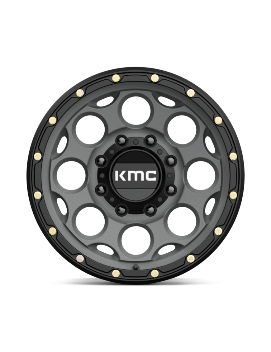 Felga aluminiowa KM541 DIRTY HARRY Satin Gray W/ Black Lip KMC - ujęcie 3