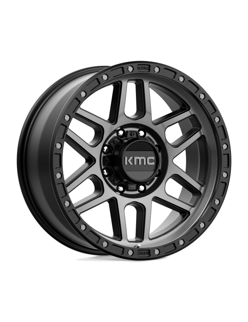 Felga aluminiowa KM544 MESA Satin Black W/ Gray Tint KMC