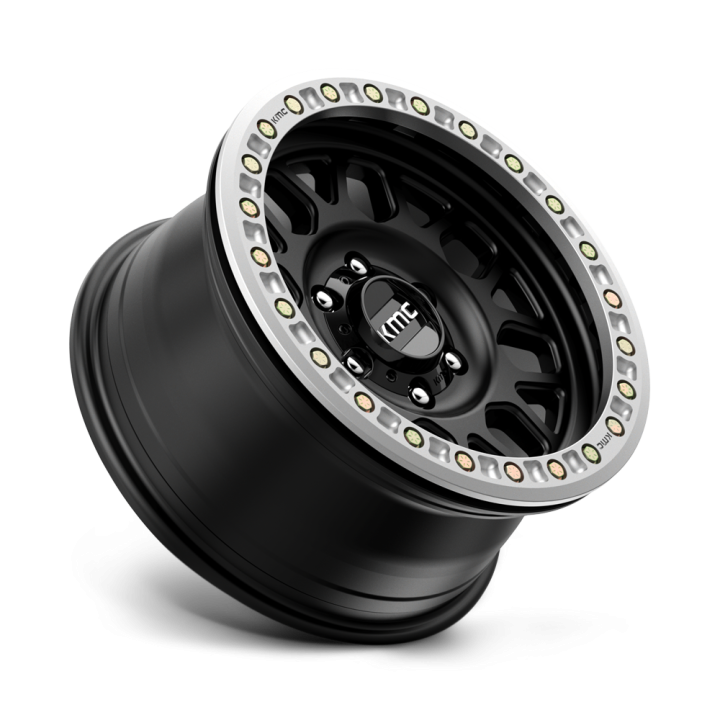 Felga aluminiowa KM234 GRENADE DESERT BEADLOCK Satin Black KMC - ujęcie 2