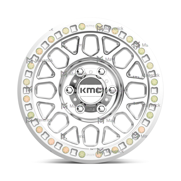 Felga aluminiowa KM234 GRENADE DESERT BEADLOCK Machined KMC - ujęcie 3