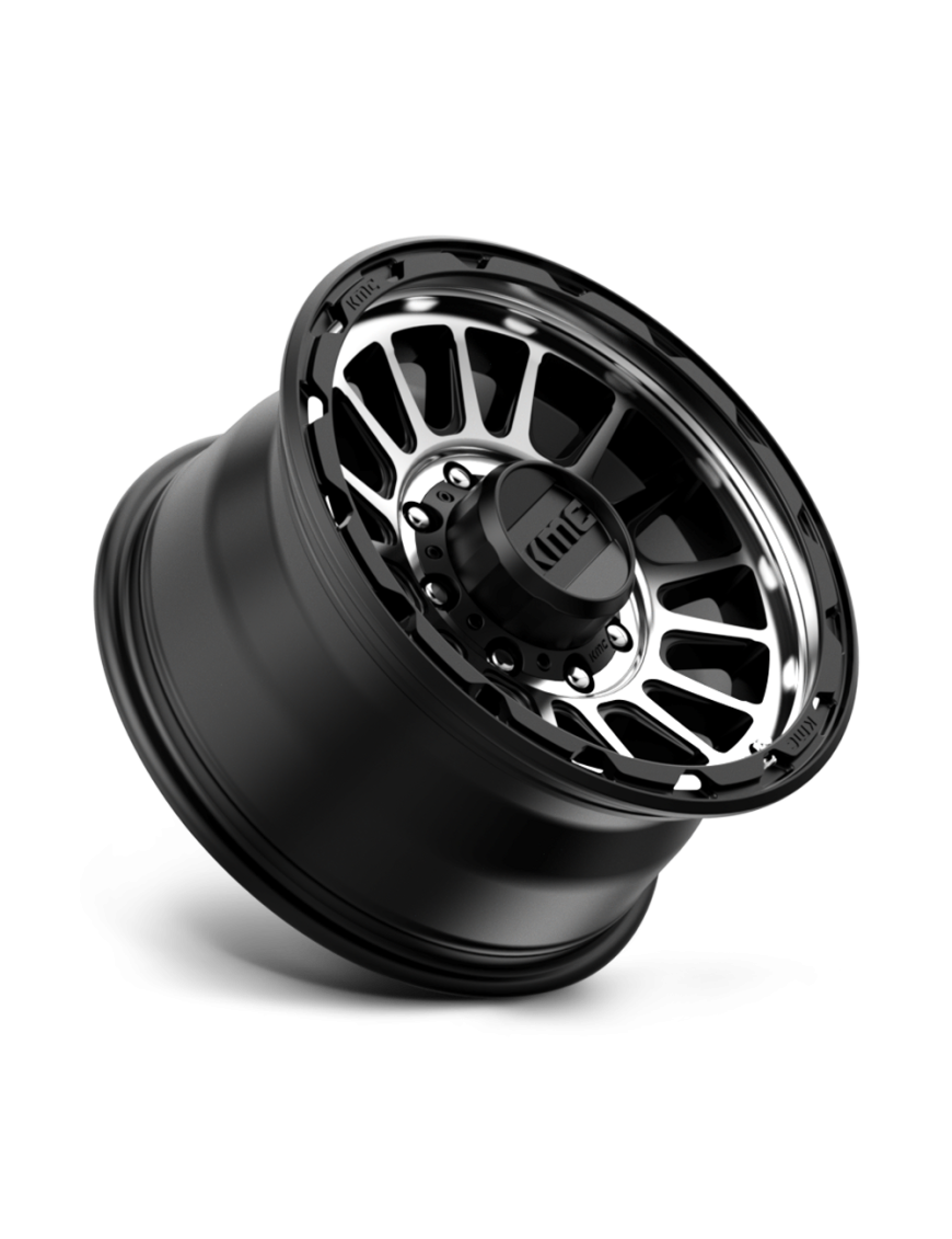 Felga aluminiowa KM542 IMPACT Satin Black Machined KMC - ujęcie 3