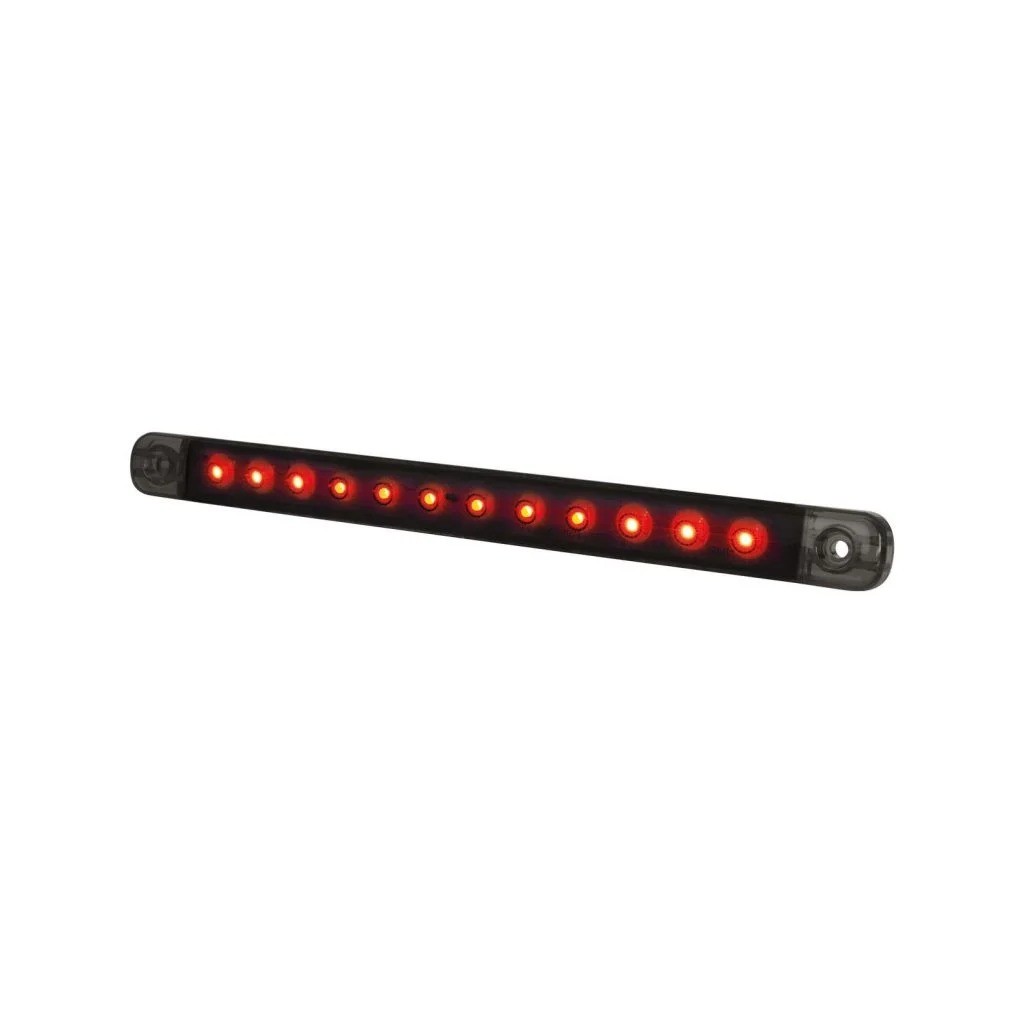 Lampa tylna Strands Dark Knight Slim 238 mm z dwunastoma świecącymi czerwonymi diodami