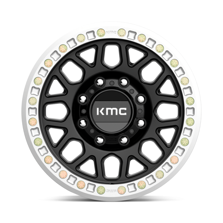 Felga aluminiowa KM234 GRENADE DESERT BEADLOCK Satin Black KMC - ujęcie 2