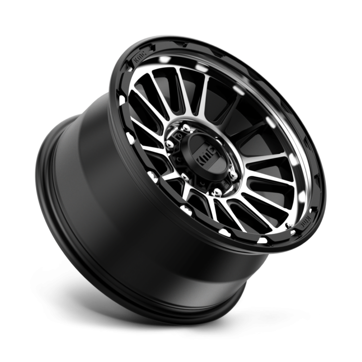 Felga aluminiowa KM542 IMPACT Satin Black Machined KMC - ujęcie 2