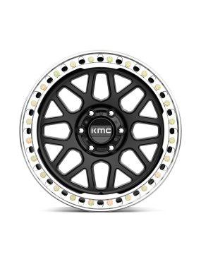 Felga aluminiowa KM235 GRENADE CRAWL BEADLOCK Satin Black KMC - ujęcie 3