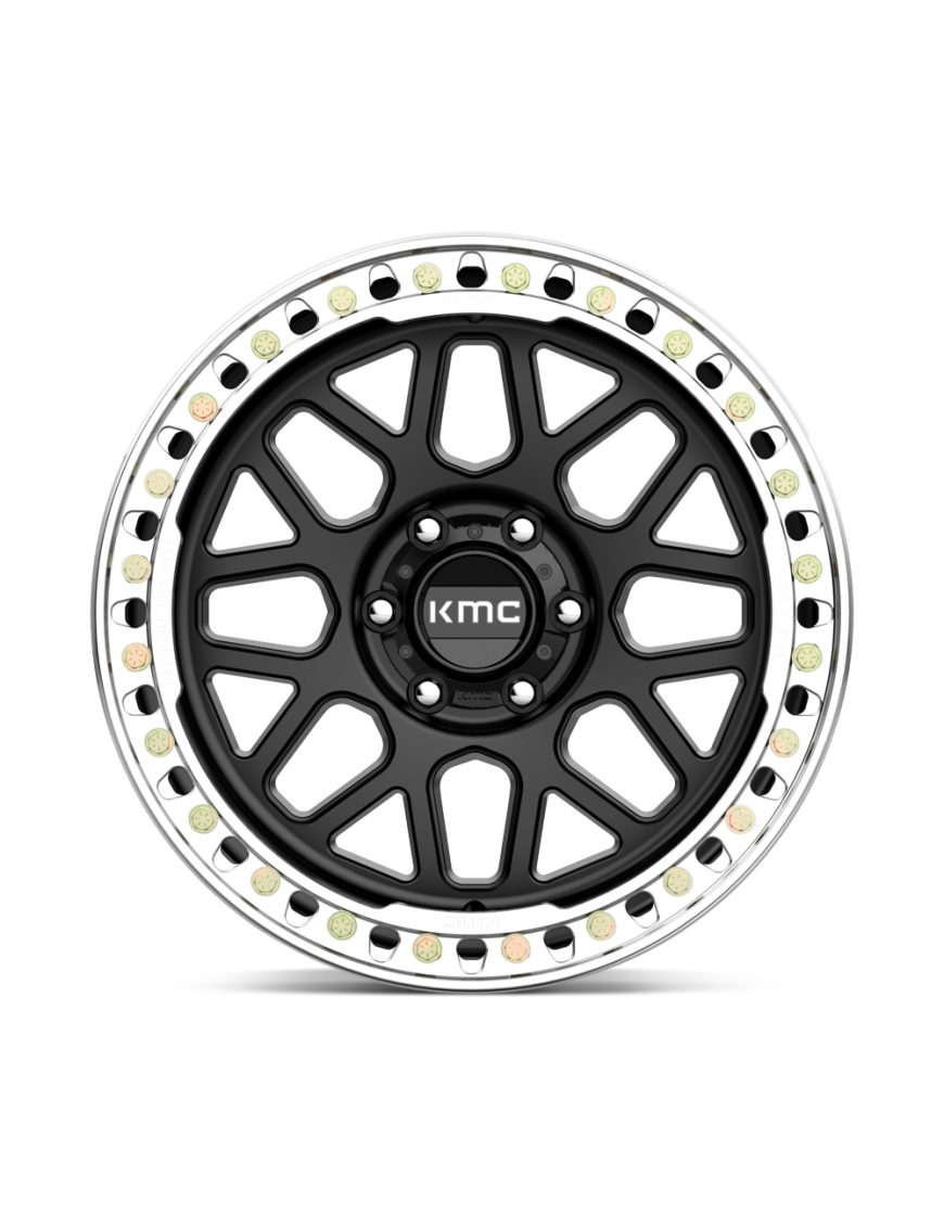 Felga aluminiowa KM235 GRENADE CRAWL BEADLOCK Satin Black KMC - ujęcie 3