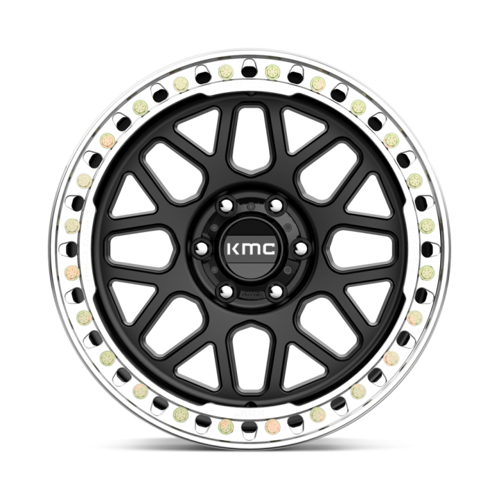 Felga aluminiowa KM235 GRENADE CRAWL BEADLOCK Satin Black KMC - ujęcie 3