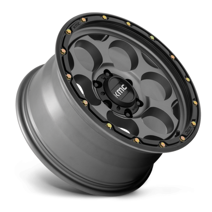 Felga aluminiowa KM541 DIRTY HARRY Satin Gray W/ Black Lip KMC - ujęcie 2