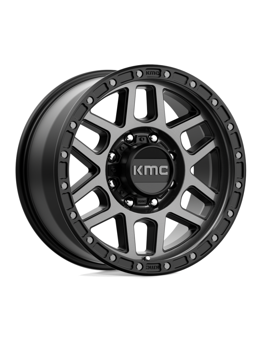 Felga aluminiowa KM544 MESA Satin Black W/ Gray Tint KMC