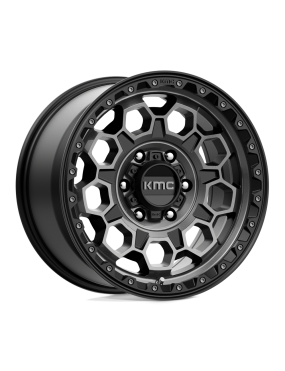 Felga aluminiowa KM545 TREK Satin Black W/ Gray Tint KMC