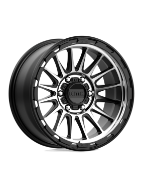 Felga aluminiowa KM542 IMPACT Satin Black Machined KMC