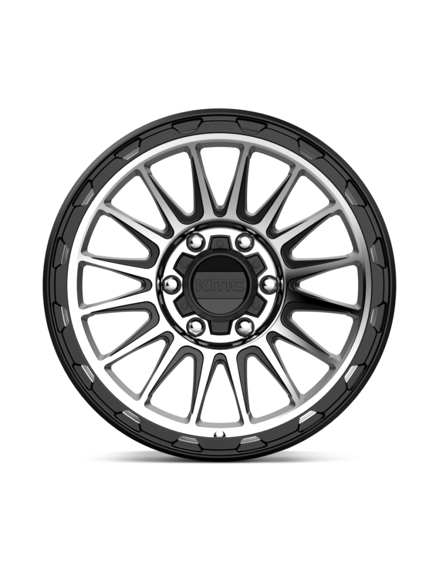 Felga aluminiowa KM542 IMPACT Satin Black Machined KMC - ujęcie 2