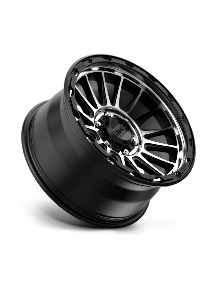 Felga aluminiowa KM542 IMPACT Satin Black Machined KMC - ujęcie 3