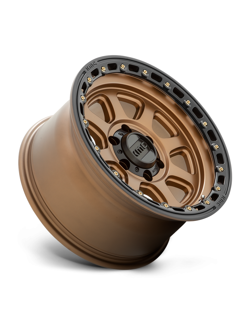 Felga aluminiowa KM548 CHASE Matte Bronze W/ Black Lip KMC