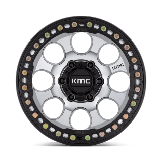 Felga aluminiowa KM237 RIOT BEADLOCK Machined Face Satin Black Windows & Ring KMC - ujęcie 2