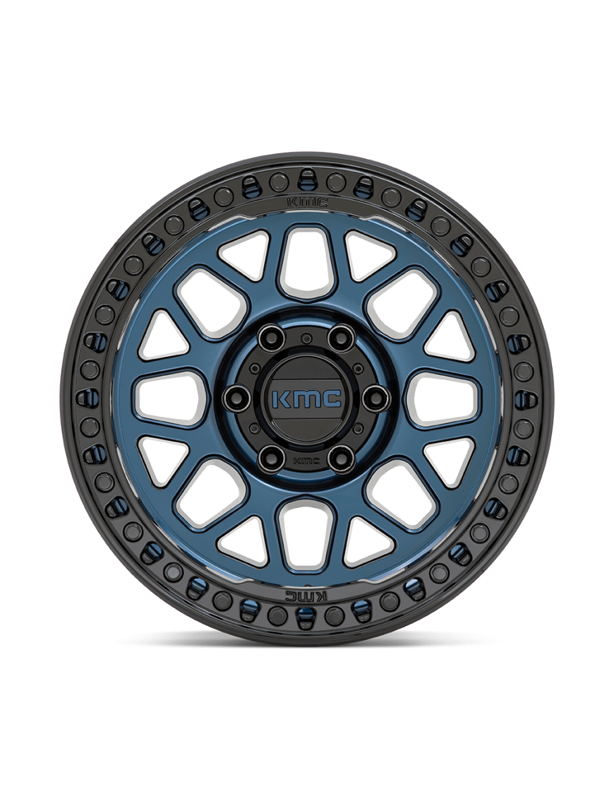 Felga aluminiowa KM549 GRS Midnight Blue W/ Gloss Black Lip KMC - ujęcie 3