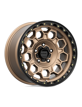 Felga aluminiowa KM545 TREK Matte Bronze W/ Black Lip KMC