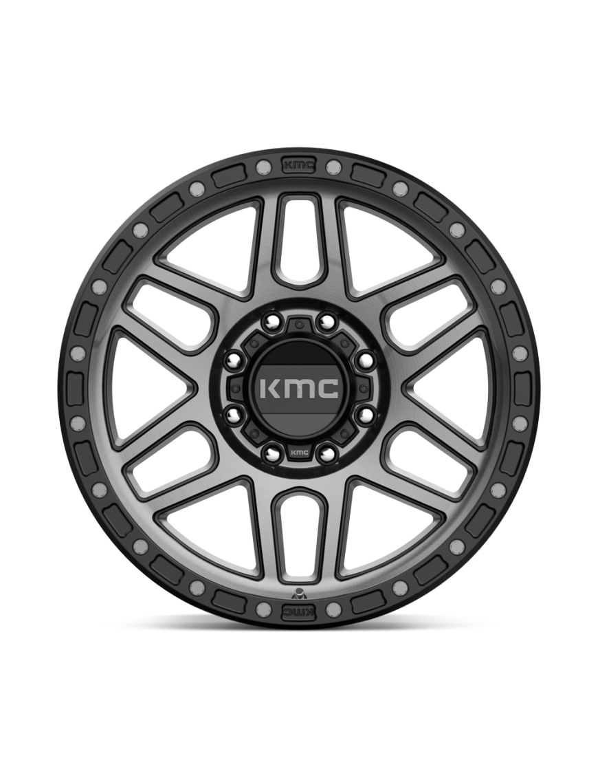 Felga aluminiowa KM544 MESA Satin Black W/ Gray Tint KMC - ujęcie 3