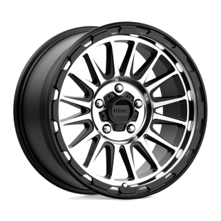 Felga aluminiowa KM542 IMPACT Satin Black Machined KMC
