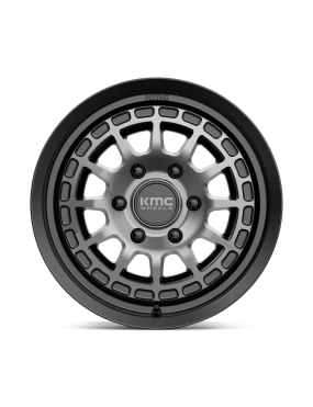 Felga aluminiowa KM719 CANYON Satin Black W/ Gray Tint KMC - ujęcie 3