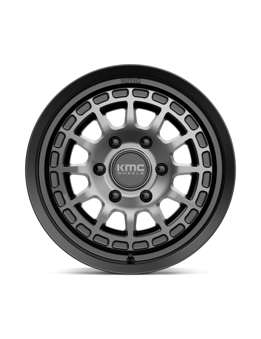 Felga aluminiowa KM719 CANYON Satin Black W/ Gray Tint KMC - ujęcie 3