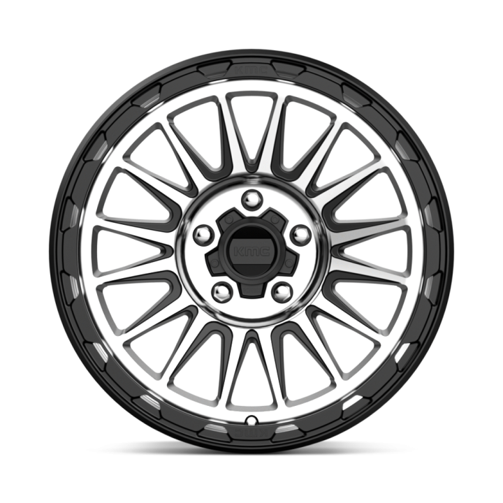 Felga aluminiowa KM542 IMPACT Satin Black Machined KMC - ujęcie 3