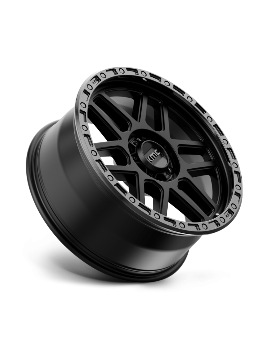 Felga aluminiowa KM544 MESA Satin Black W/ Gloss Black Lip KMC - ujęcie 2