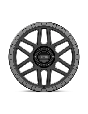 Felga aluminiowa KM544 MESA Satin Black W/ Gloss Black Lip KMC - ujęcie 3