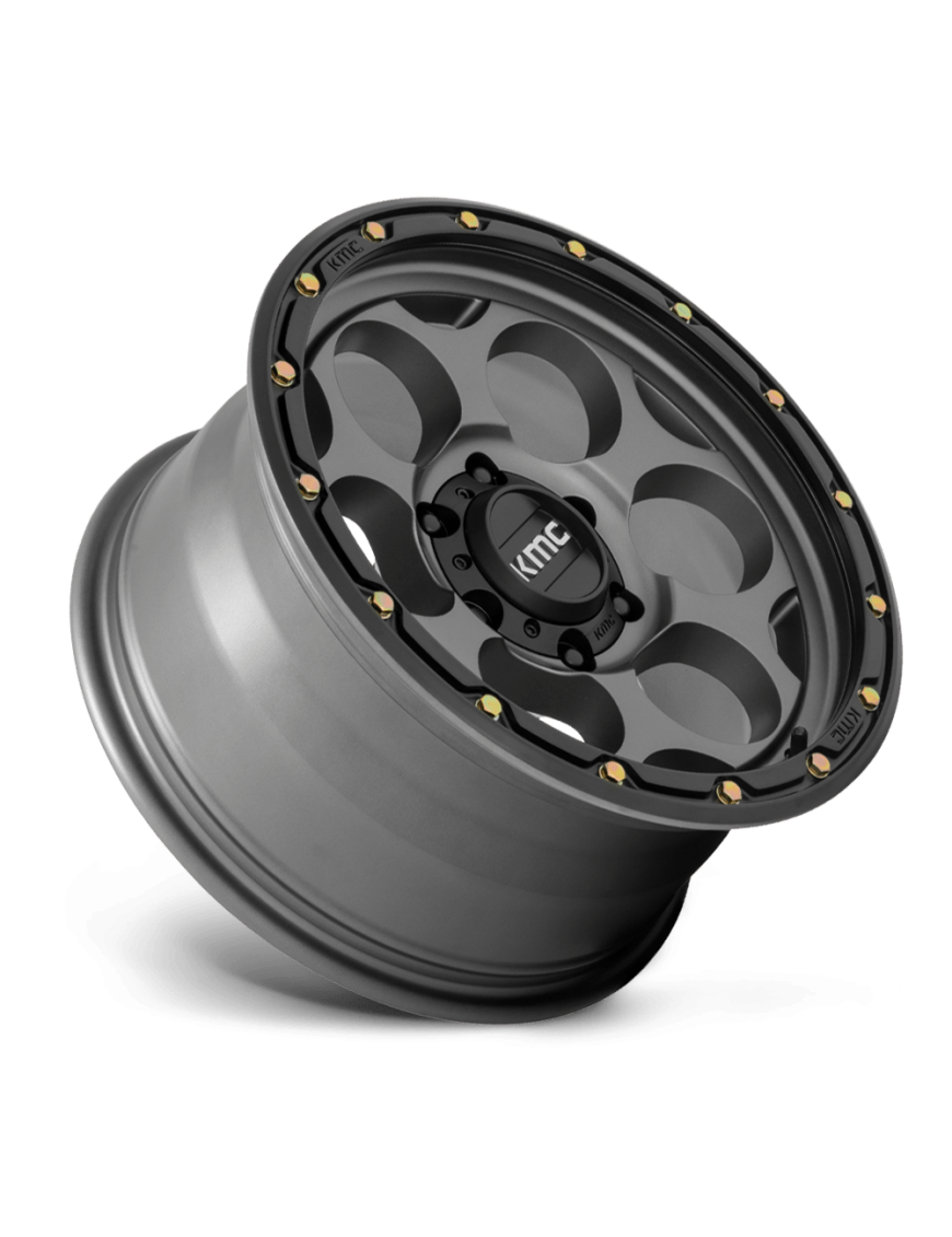 Felga aluminiowa KM541 DIRTY HARRY Satin Gray W/ Black Lip KMC - ujęcie 2
