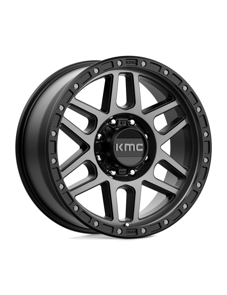 Felga aluminiowa KM544 MESA Satin Black W/ Gray Tint KMC