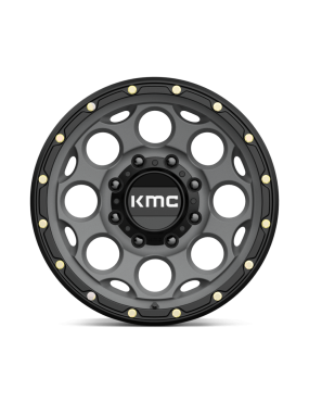 Felga aluminiowa KM541 DIRTY HARRY Satin Gray W/ Black Lip KMC - ujęcie 3
