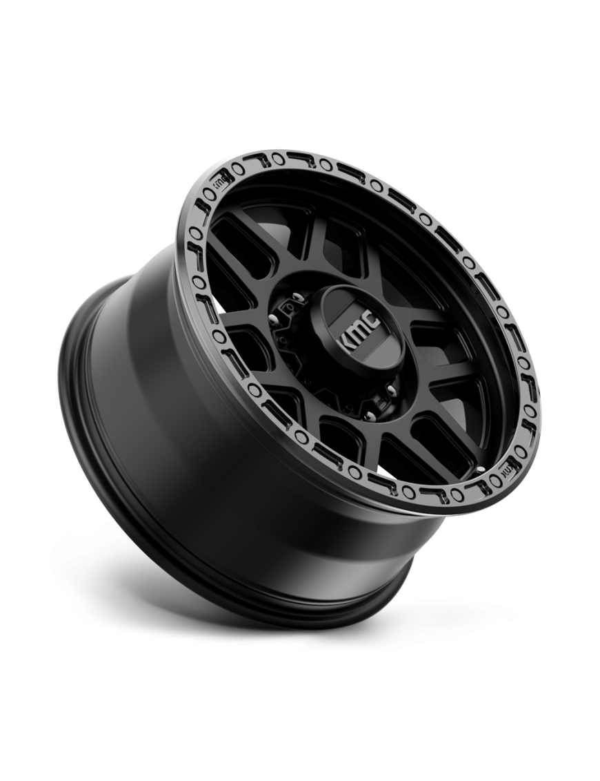 Felga aluminiowa KM544 MESA Satin Black W/ Gloss Black Lip KMC - ujęcie 3